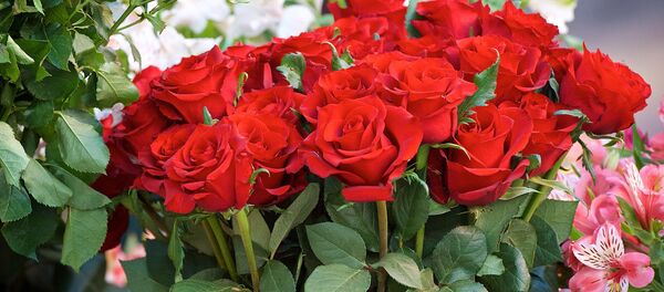 Розы на одном из тбилисских цветочных рынков - Sputnik Грузия