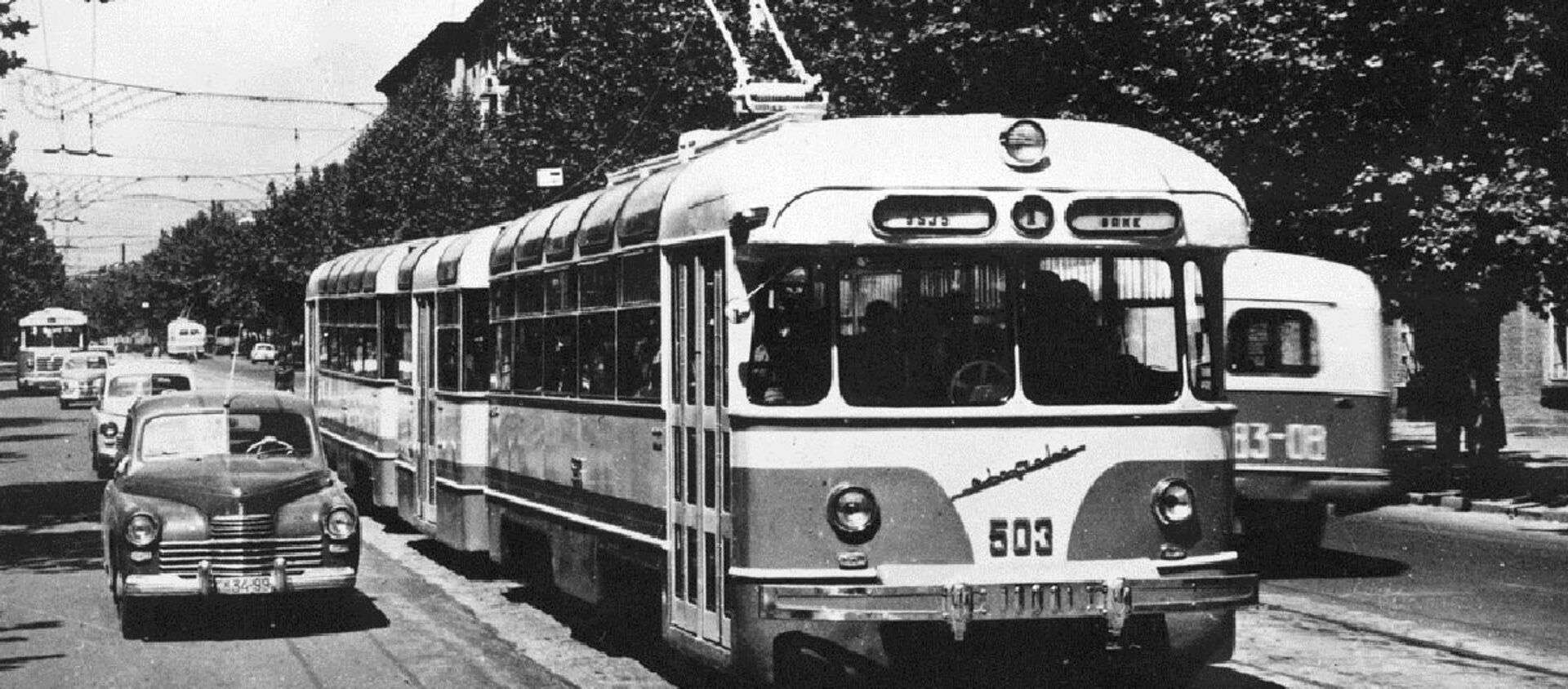 Трамвай в Тбилиси, архивное фото - Sputnik Грузия, 1920, 16.04.2020