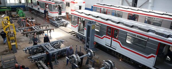 Модернизация вагонов Тбилисского метрополитена - Sputnik Грузия