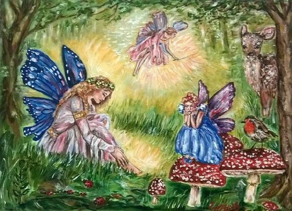 მანანა ცერცვაძის ნახატი მანანა ცერცვაძის ნახატი - Sputnik საქართველო