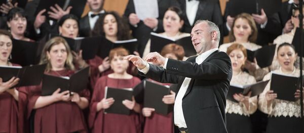Дирижер управляет хором - Sputnik Грузия