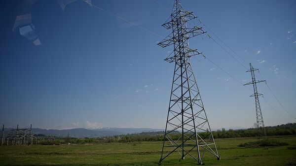 Высоковольные линии электропередач в Западной Грузии - Sputnik Грузия