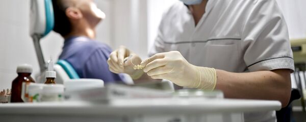 სტომატოლოგთან მიღებაზე - Sputnik საქართველო