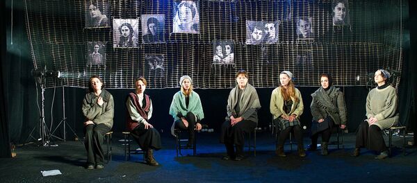 Репетиция спектакля А.Л.Ж.И.Р о репрессированных женах врагов народа Репетиция спектакля А.Л.Ж.И.Р о репрессированных женах врагов народа - Sputnik Грузия