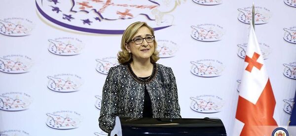 საქართველოს საგარეო საქმეთა მინისტრი თამარ ბერუჩაშვილი საქართველოს საგარეო საქმეთა მინისტრი თამარ ბერუჩაშვილი - Sputnik საქართველო
