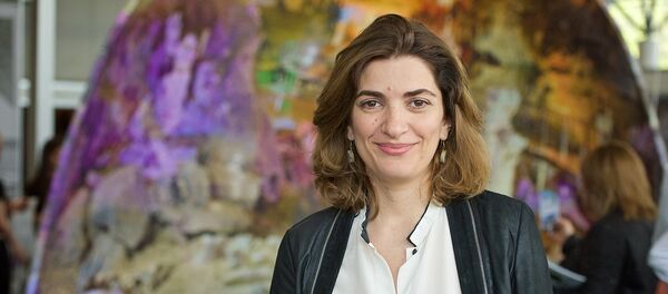 Представитель выставочного центра Нино Гамрекели - Sputnik Грузия