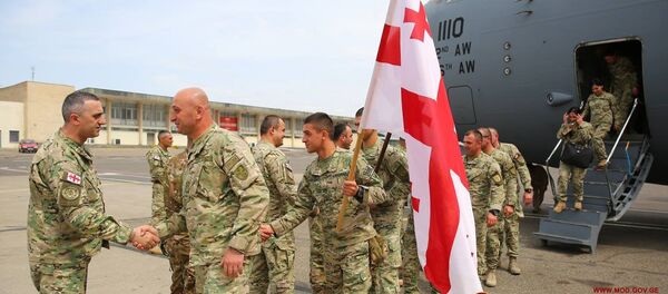 საქართველოს შეიარაღებული ძალების I ქვეითი ბრიგადის მე-11 ბატალიონის „ალფა“ ასეული საქართველოს შეიარაღებული ძალების I ქვეითი ბრიგადის მე-11 ბატალიონის „ალფა“ ასეული - Sputnik საქართველო