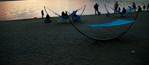 ლისის ტბა მზის ჩასვლისას ლისის ტბა მზის ჩასვლისას - Sputnik საქართველო