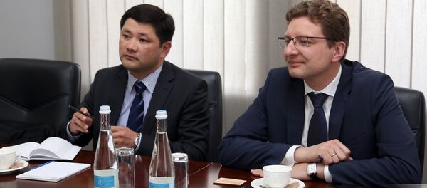 Айдар Ботагаров и Дайнюс Радзявичюс - Sputnik Грузия