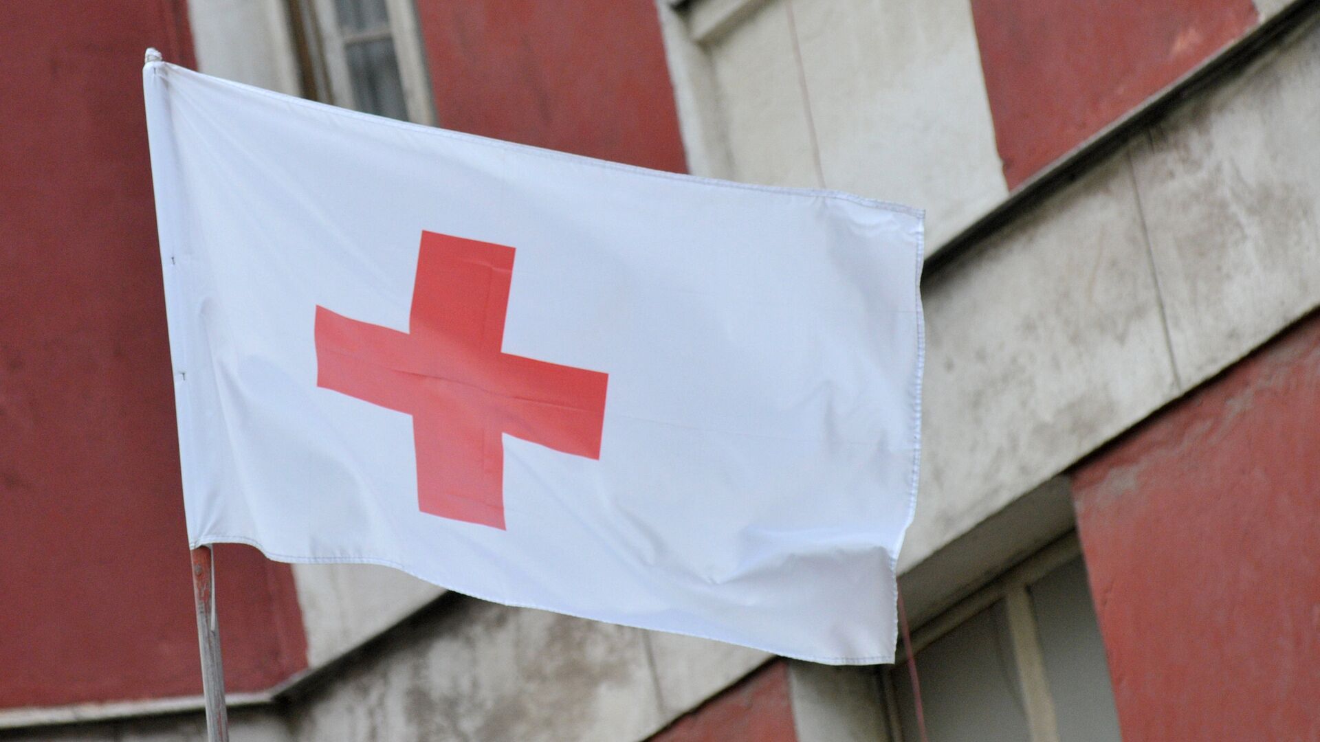 Флаг организации Красный крест - Sputnik Грузия, 1920, 11.08.2022