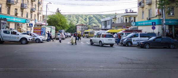 სიტუაცია ნავთლუღის ბაზართან სიტუაცია ნავთლუღის ბაზართან - Sputnik საქართველო