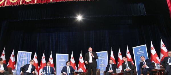 გიორგი მარგველაშვილი ბათუმის მცხოვრებლებს შეხვდა - Sputnik საქართველო