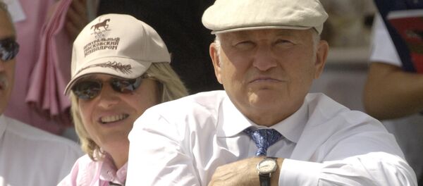 Бывший мэр Москвы Юрий Лужков с супругой - Sputnik Грузия