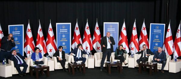 Георгий Маргвелашвили в Зугдиди - Sputnik Грузия