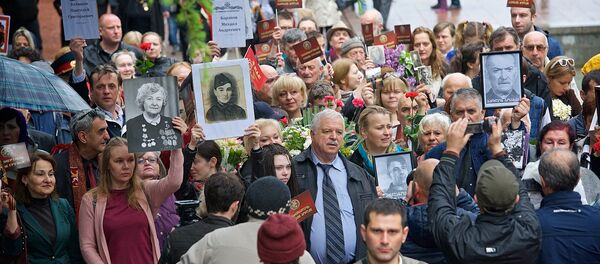 Акция “Бессмертный полк” состоялась в столице Грузии - Sputnik Грузия