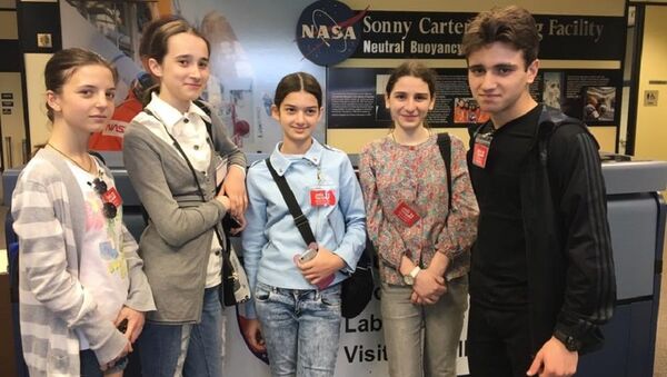 სენაკელი მოსწავლეები ნასაში - Sputnik საქართველო