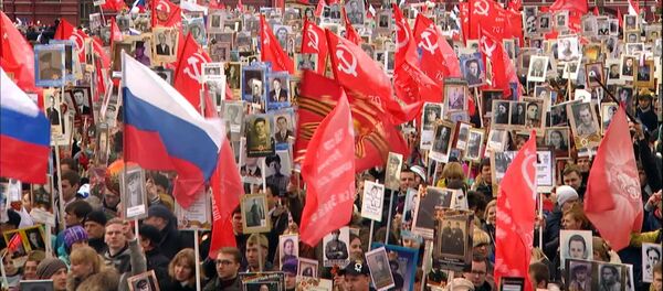 От Москвы до Пекина – как прошла акция Бессмертный полк в городах мира - Sputnik Грузия