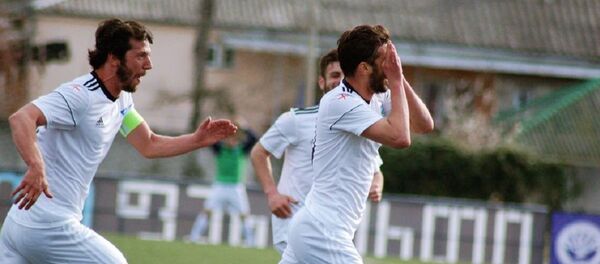 Футбольный матч Чихура (Сачхере) – Самтредиа 1:2 Футбольный матч Чихура (Сачхере) – Самтредиа 1:2 - Sputnik Грузия