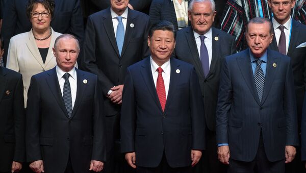 Председатель Китайской Народной Республики Си Цзиньпин - Sputnik Грузия