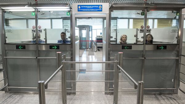 Открытие нового сегмента пассажирского терминала в аэропорту Домодедово - Sputnik Грузия