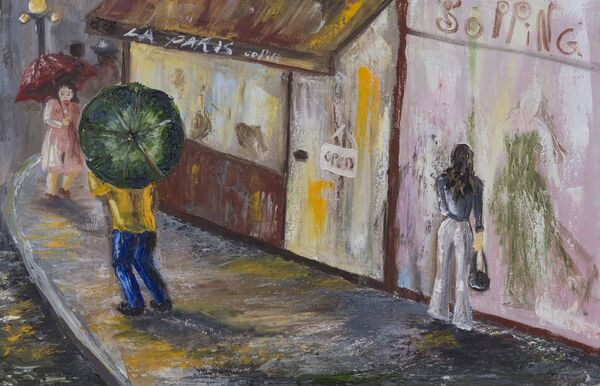 თეკლა მელაძის ნახატი თეკლა მელაძის ნახატი - Sputnik საქართველო