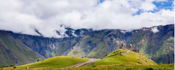 Троицкая церковь в Гергети - Sputnik Грузия