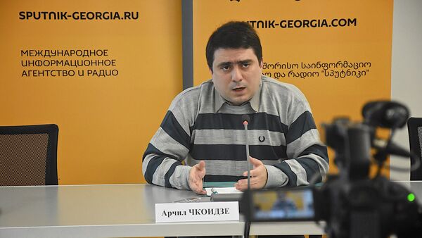 Глава Общества Ираклия Второго Арчил Чкоидзе - Sputnik Грузия