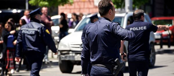 საპატრულო პოლიციის თანამშრომლები საპატრულო პოლიციის თანამშრომლები - Sputnik საქართველო