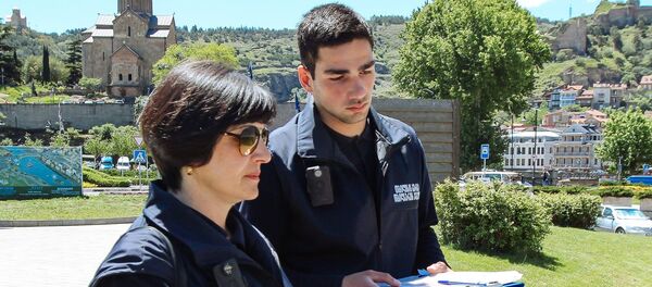 შპს თბილსერვის ჯგუფის ზედამხედველობის სამსახურის ინსპექტორები შპს თბილსერვის ჯგუფის ზედამხედველობის სამსახურის ინსპექტორები - Sputnik საქართველო