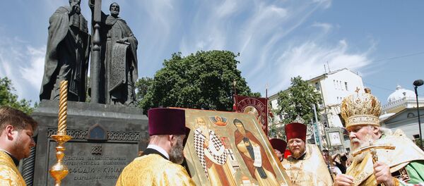 Памятник Кириллу и Мефодию - Sputnik Грузия