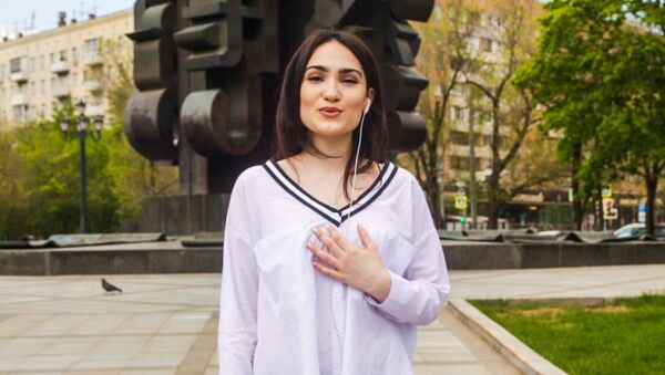 Верико Тухашвили исполнила гимн Грузии ко Дню независимости - Sputnik Грузия