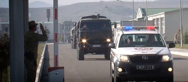 Машины военной полиции министерства обороны Грузии - Sputnik Грузия