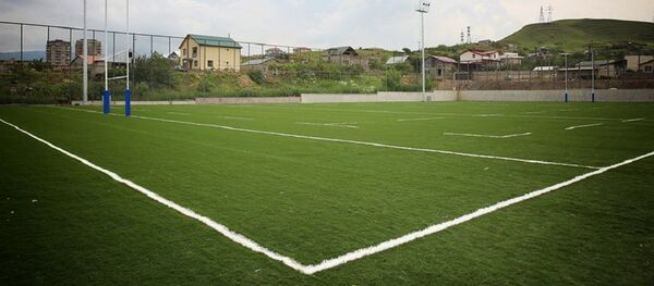 Новый тренировочный комплекс для регбистов Новый тренировочный комплекс для регбистов - Sputnik Грузия