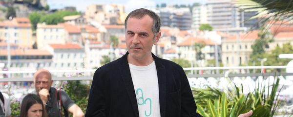 Актер Мераб Нинидзе на фотосессии фильма Спутник Юпитера - Sputnik Грузия