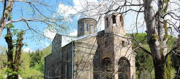 ღვთისმშობლის ტაძარი. 1896 წელი ღვთისმშობლის ტაძარი. 1896 წელი - Sputnik საქართველო