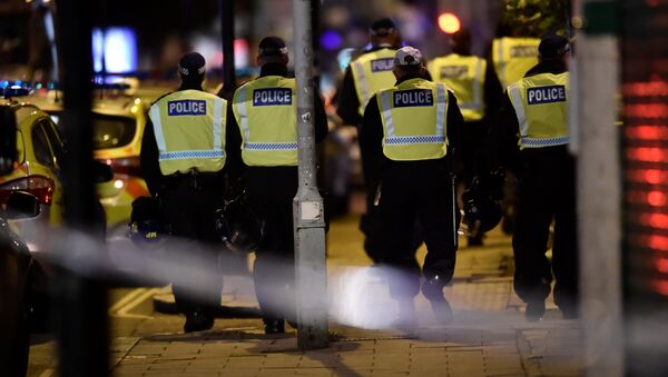 Полицейские на месте террористического нападения на Лондонском мосту - Sputnik Грузия