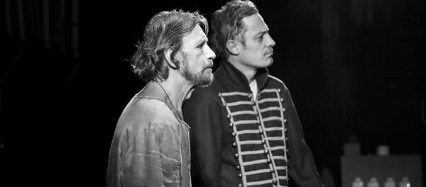 Сцена из спектакля А. Л. Ж. И. Р Сцена из спектакля А. Л. Ж. И. Р - Sputnik Грузия