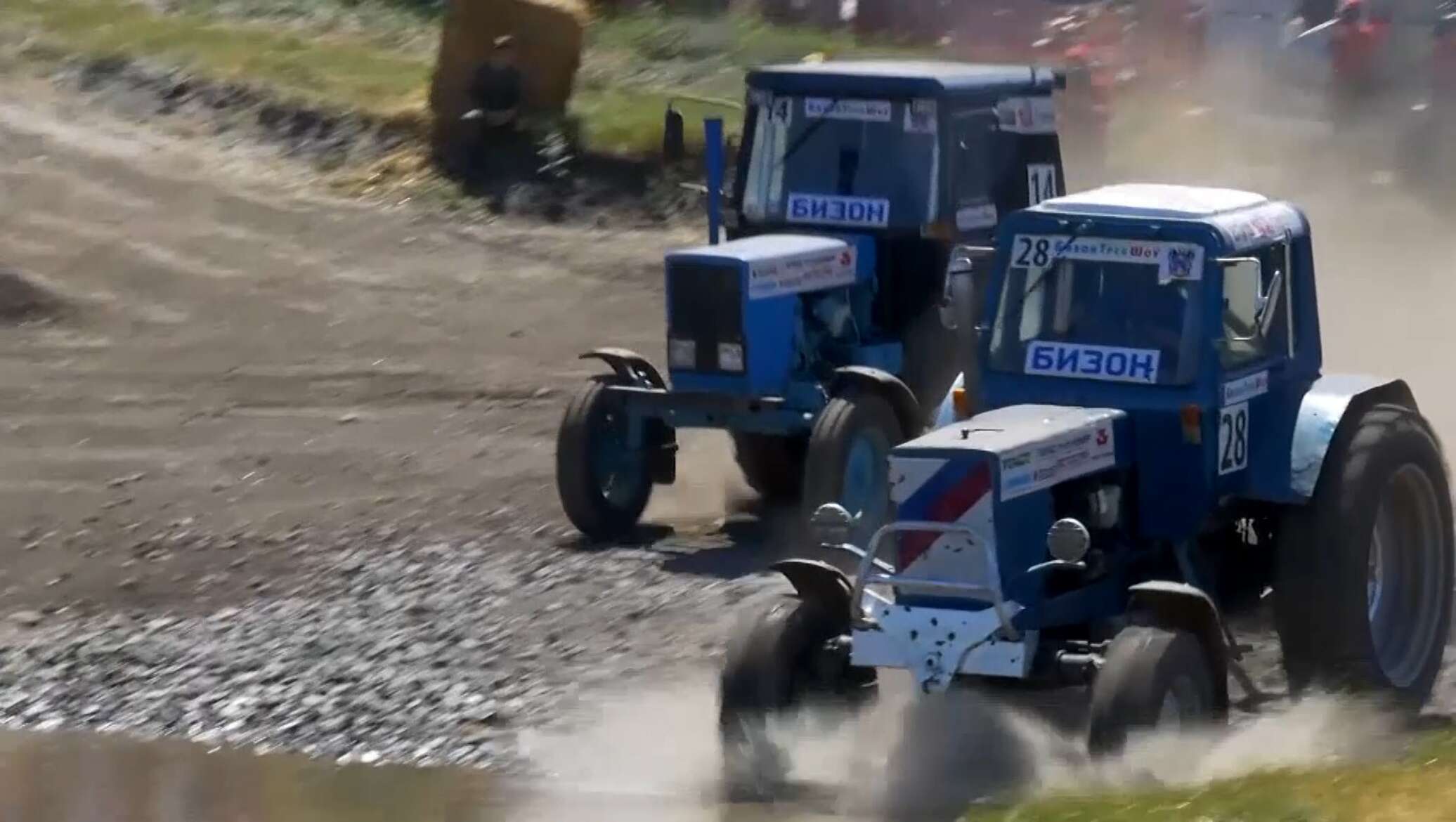 Гонки на тракторах Bizon Track Show в Ростове-на-Дону