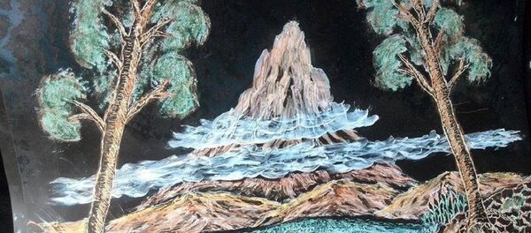 ექიმი-ტრავმატოლოგი გოჩა ბარიშვილის მიერ რენტგენის ფირზე შესრულებული ნახატი ექიმი-ტრავმატოლოგი გოჩა ბარიშვილის მიერ რენტგენის ფირზე შესრულებული ნახატი - Sputnik საქართველო