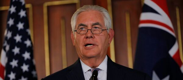 Госсекретарь США Рекс Тиллерсон Госсекретарь США Рекс Тиллерсон - Sputnik Грузия