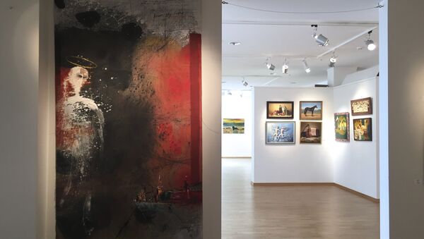 Выставка грузинских художников в Москве - Sputnik Грузия