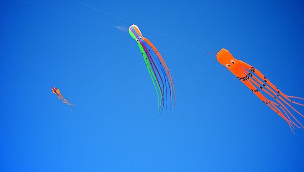 Воздушные змеи в небе над Батуми: солнце, море и хорошее настроение - Sputnik Грузия