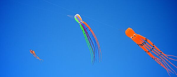 Воздушные змеи в небе над Батуми: солнце, море и хорошее настроение - Sputnik Грузия