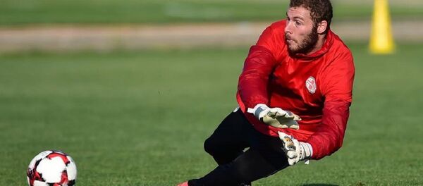 Вратарь сборной Грузии по футболу Георгий Макаридзе - Sputnik Грузия