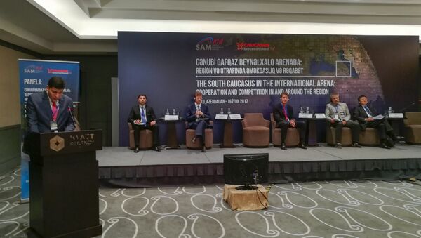 Международная конференция, посвященная пятилетию журнала Caucasus International - Sputnik Грузия