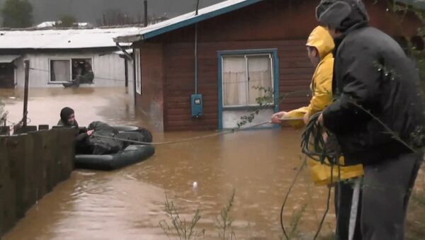 Наводнение в Чили - Sputnik Грузия
