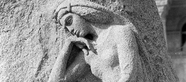 Горельеф на памятнике поэту Физули Горельеф на памятнике поэту Физули - Sputnik Грузия