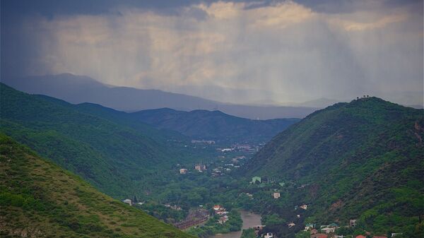 Дожди в горах в регионе Мцхета-Мтианети - Sputnik Грузия