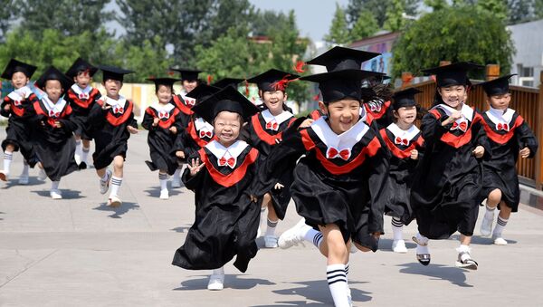 საბავშვო ბაღის „კურსდამთავრებულები“ ჩინეთში - Sputnik საქართველო