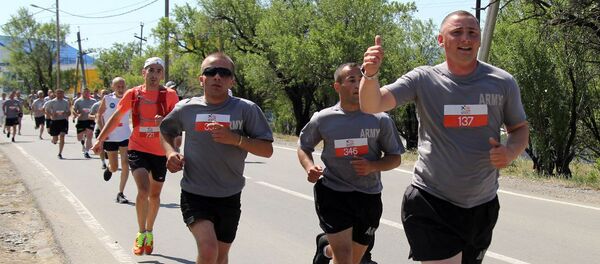 Марафон Тбилиси бежит для героев - Sputnik Грузия